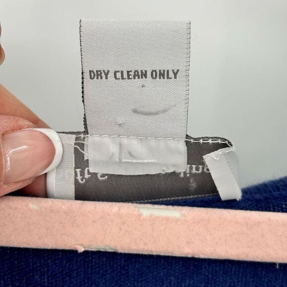 Soft Surroundings Asymmetrical Hem Lightweight Sweater Blue Size XL - Picture 6 of 6